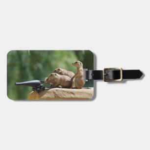 Étiquette À Bagage Étiquette de bagage de soldats de chien de prairie
