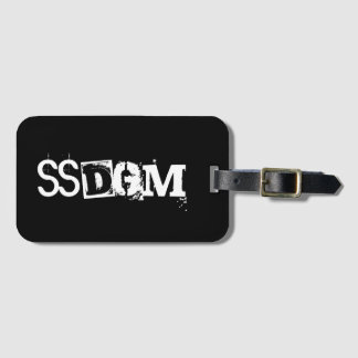Étiquette À Bagage Étiquette de bagage de SSDGM