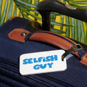 Étiquette À Bagage Étiquette de bagage de type égoïste
