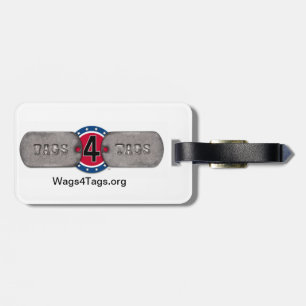 Étiquette À Bagage Étiquette de bagage de Wags4Tags