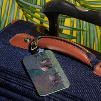 Étiquette À Bagage Étiquette de bagage d'élan