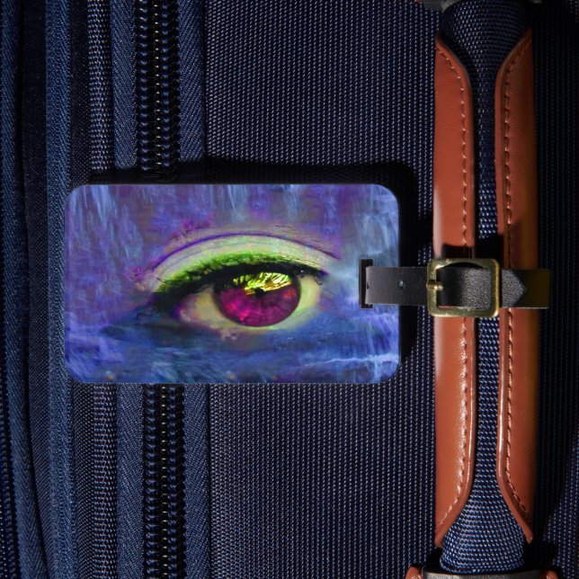 Étiquette À Bagage Étiquette de bagage des larmes de cascade (Insitu Rectoal 4)