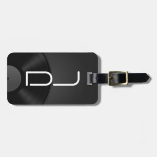 Étiquette À Bagage Étiquette de bagage du DJ