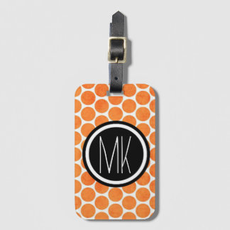 Étiquette À Bagage Étiquette de bagage du monogramme 2 de LHS