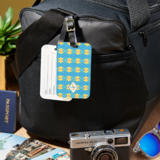 Étiquette À Bagage Étiquette de bagage en mosaïque Jen