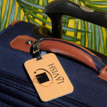 Étiquette de bagage esthétique - Cadeau de voyage