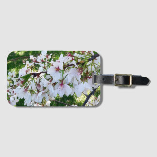 Étiquette À Bagage Étiquette de bagage Fleur de cerisier en fleurs