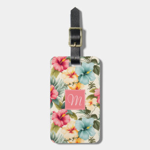 Étiquette À Bagage Étiquette de bagage Fleurs Hawaïennes