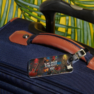 Étiquette À Bagage Étiquette de bagage Guitare électrique Rock 'n' Ro
