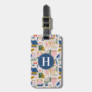 Étiquette À Bagage Étiquette de bagage Hiboux Mignons