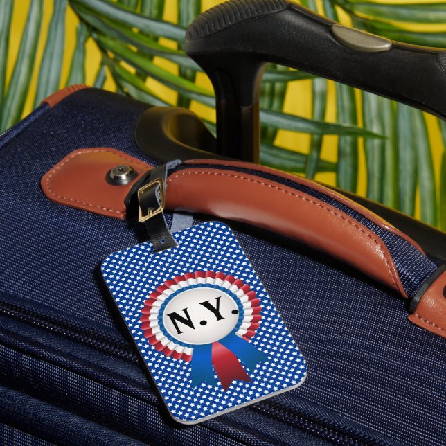 Étiquette À Bagage Étiquette de bagage initialisée par l'État (Insitu Rectoal 1)
