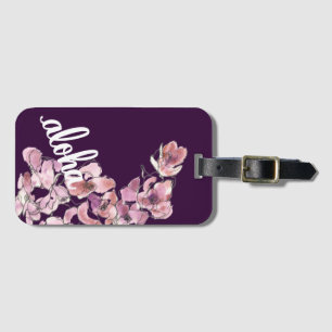 Étiquette À Bagage Étiquette de bagage inspirée de l'orchidée Cymbidi