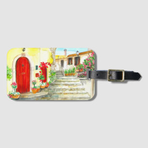 Étiquette À Bagage Étiquette de bagage italienne, Italie