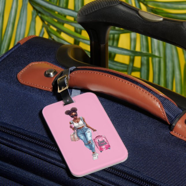 Étiquette À Bagage Étiquette de bagage 'J'adore voyager' (Insitu Rectoal 1)