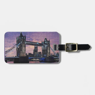 Étiquette À Bagage Étiquette de bagage London Tower Bridge