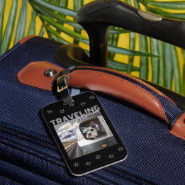 Étiquette À Bagage Étiquette de bagage noir de la rampe Schnauzer de