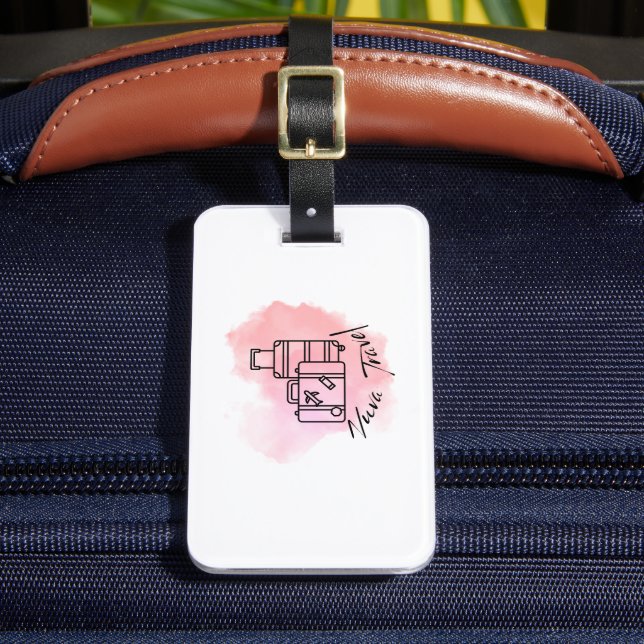 Étiquette À Bagage Étiquette de bagage Nuva Travel (Insitu Rectoal 2)