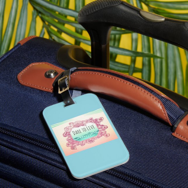 Étiquette À Bagage Étiquette de bagage Osez Vivre (Insitu Rectoal 1)