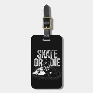 Étiquette À Bagage Étiquette De Bagage Patinage Ou Mort (Hockey)
