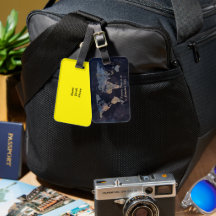 Étiquette de bagage personnalisable