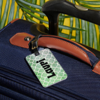 Étiquette À Bagage Étiquette de bagage personnalisée