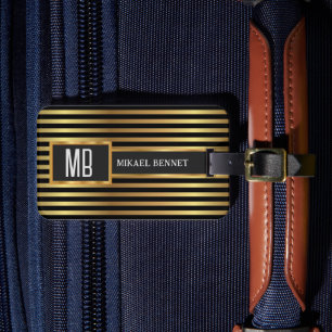 Étiquette À Bagage Étiquette de Bagage Personnalisée de Luxe