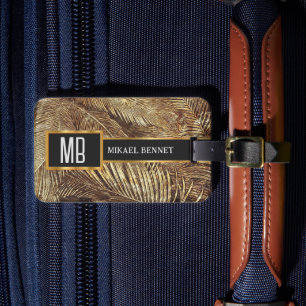 Étiquette À Bagage Étiquette de Bagage Personnalisée de Luxe