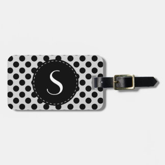 Étiquette À Bagage Étiquette de bagage personnalisée par monogramme