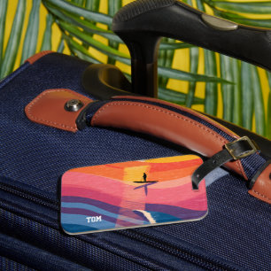 Étiquette À Bagage Étiquette de bagage personnalisée pour planche de