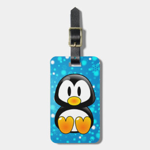 Étiquette À Bagage étiquette de bagage pour bébé pingouin tux