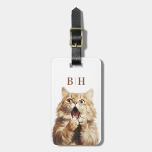Étiquette À Bagage Étiquette de bagage pour chat