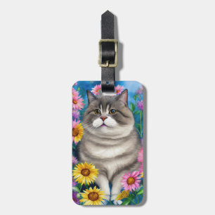 Étiquette À Bagage Étiquette de bagage pour chat