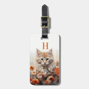 Étiquette À Bagage Étiquette de bagage pour chat