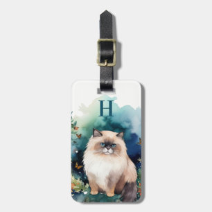 Étiquette À Bagage Étiquette de bagage pour chat himalayen