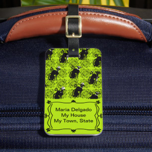 Étiquette À Bagage Étiquette de bagage pour chats professionnels