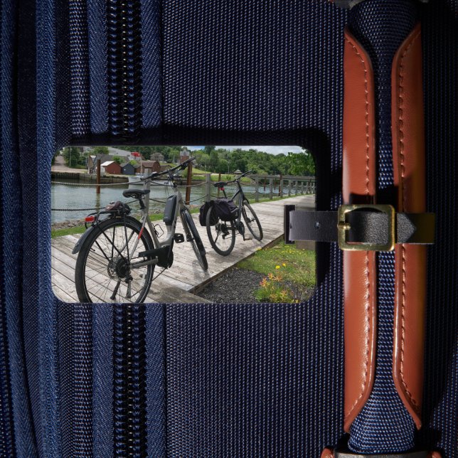 Étiquette À Bagage Étiquette de bagage pour cyclotourisme (Insitu Rectoal 4)