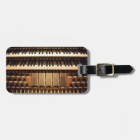 Étiquette de bagage pour organistes