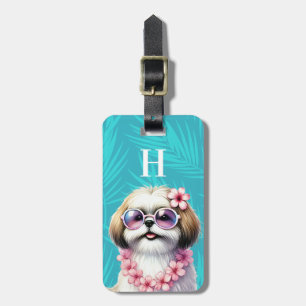 Étiquette À Bagage Étiquette de bagage Shih Tzu