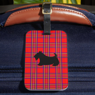 Étiquette À Bagage Étiquette de bagage Terrier Écossais