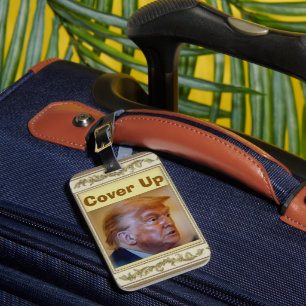 Étiquette À Bagage Étiquette de bagage Trump/Étouffement