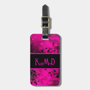 Étiquette À Bagage Étiquette de l'effet de peinture de pulvérisation