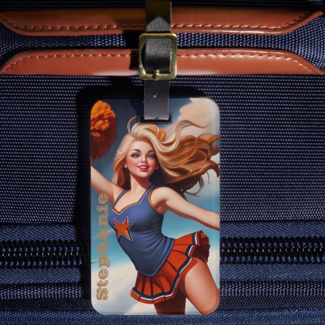 Étiquette À Bagage Étiquette de sac à dos pour filles américaines (Créateur téléchargé)