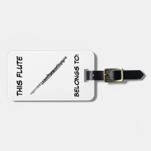 Étiquette À Bagage Étiquette d'identification de cannelure