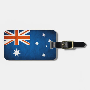 Étiquette À Bagage Étiquette du drapeau australien
