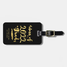 Étiquette faite sur commande de bagage de date