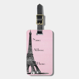 Étiquette À Bagage Étiquette française de bagage