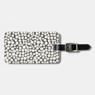Étiquette À Bagage Étiquette minuscule de bagage d'étoiles en charbon