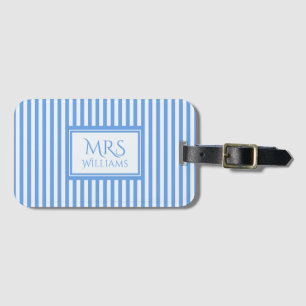 Étiquette À Bagage Étiquette nommée faite sur commande de bagage de