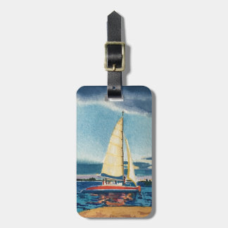 Étiquette À Bagage Étiquette ou porte - clé de bagage de voilier