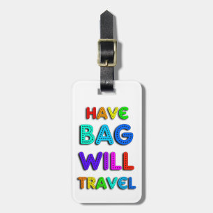 Étiquette À Bagage Étiquette personnalisée colorée de bagage d'avion